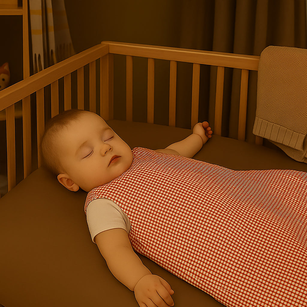 Organic Cotton Winter Sleeping Bag - Vichy