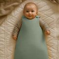 Organic Cotton Winter Sleeping Bag - Green