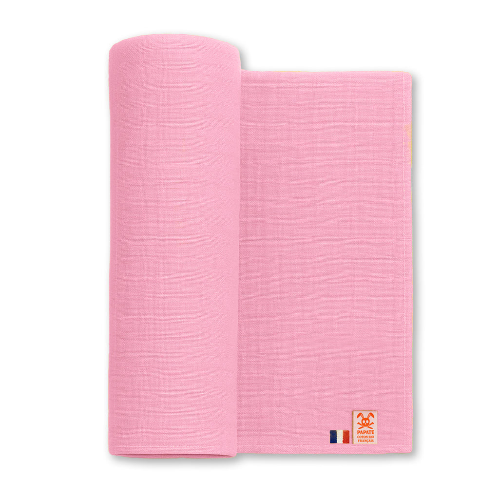 Maxi Organic Cotton Swaddles - Pink