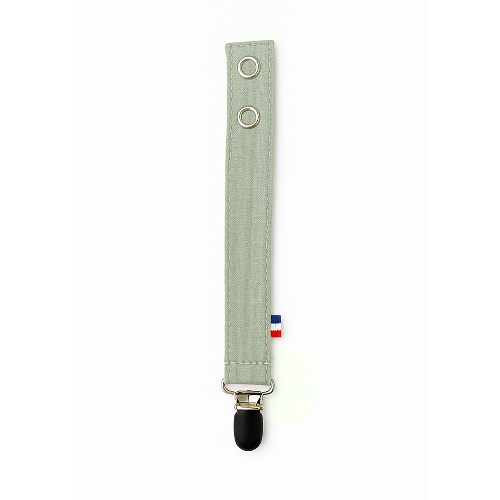 Organic Cotton Pacifier Clip - Green