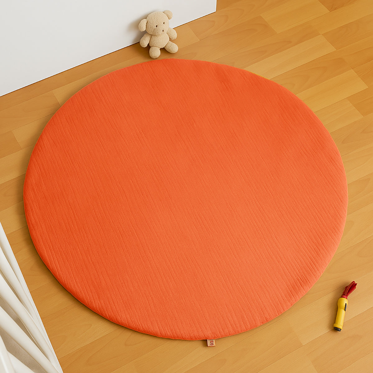 Organic Cotton Activity Mat Havane - Strawberry