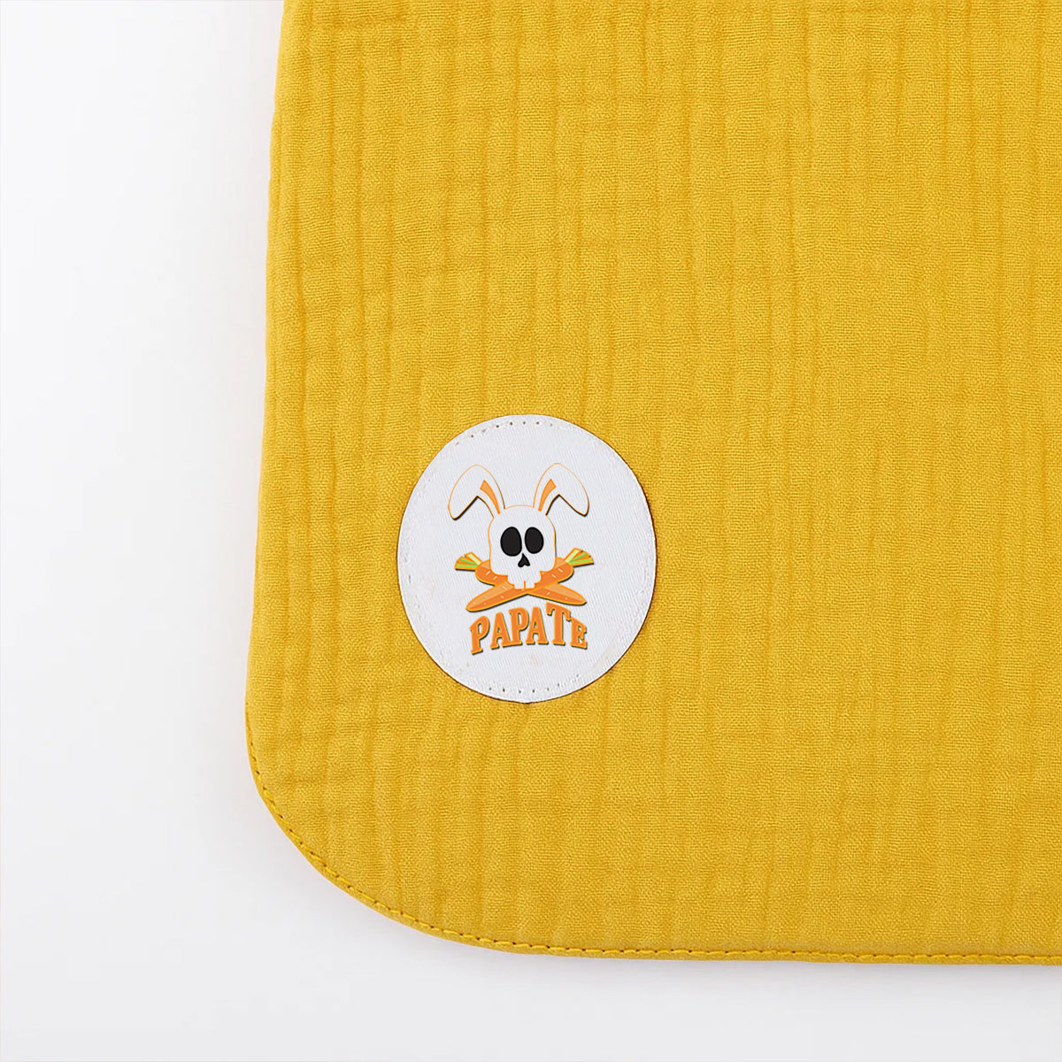 Organic Cotton Bib - Honey