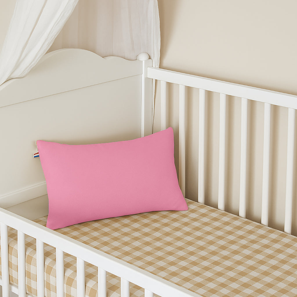 Organic Cotton Pillow - Pink